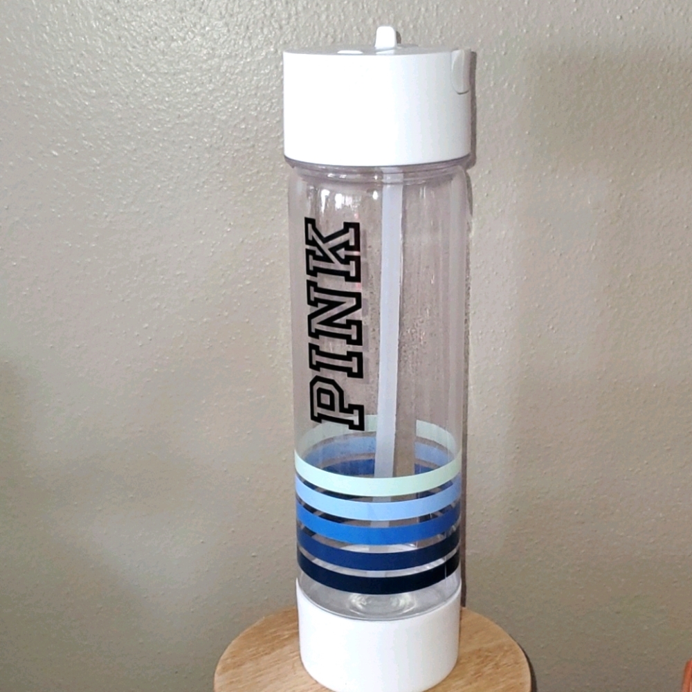 Pink water bottle